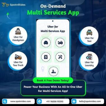 Launch a Powerful Multi-Service App with SpotnRides