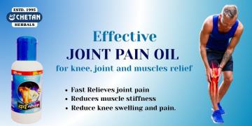 Knee joint pain oil