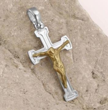 Sterling Silver Cross Crucifix Pendants