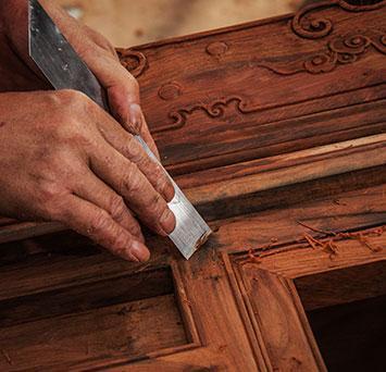 Custom architectural wood refinishing NYC