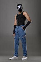 Denim Cargo Jeans | Streetwear-Inspired Utility Denim