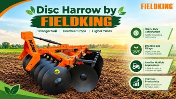 Disc Harrow by Fieldking