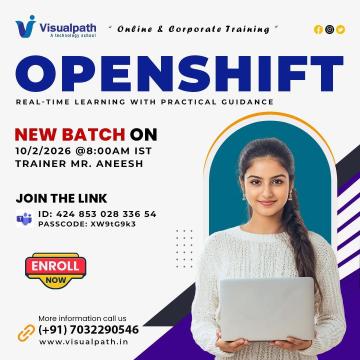 OpenShift Online Training – New Batch Starts Feb 10 | Visualpath