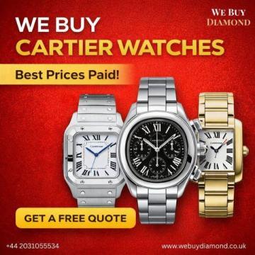 Sell Cartier Watches in London - Get the Best Price & Free Valuation