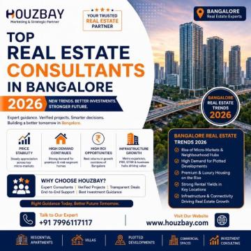 Top Real Estate Consultants in Bangalore | Houzbay