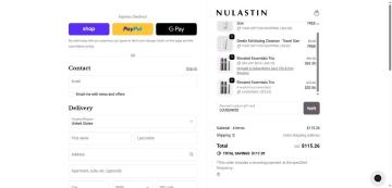 25% OFF Your Order on Nulastin