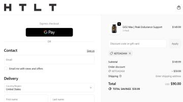 40% OFF All Products on HTLT Supplements