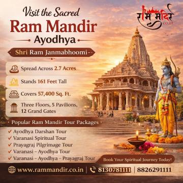 The Ram Mandir Ayodhya | Divine Shri Ram Janmabhoomi