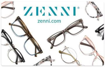 25% Off on Zenni Glasses