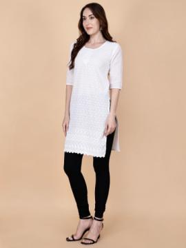 Online Buy Chicken Kurti Round Neck – Elegant Style with PrettyLady