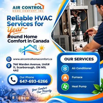 Reliable HVAC Services for Year-Round Home Comfort in Canada