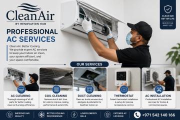 Top-Rated AC Cleaning Services in Dubai | Clean Air UAE