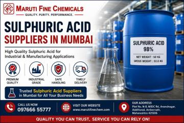 Trusted Sulphuric Acid Suppliers in Mumbai for Industrial Needs