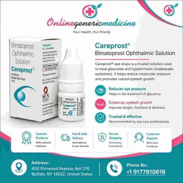 Careprost Eye Drops for Eyelash Growth | Online Generic Medicine