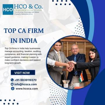 Top CA Firms in India for Better Business Financial Management