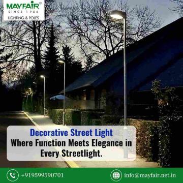 Decorative Street Light to Give Outdoor Spaces a Better Look