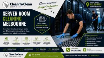 server room cleaning Melbourne