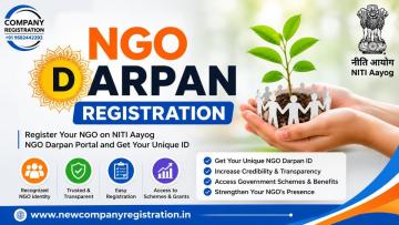 NGO Darpan Registration Online Process in india