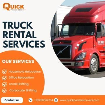 Affordable Truck Rental Services by Quick Packers Movers