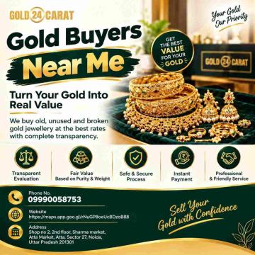 Gold Buyers Near Me | Gold 24 Carat Services