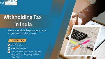 Building Financial Confidence Through Withholding Tax in India