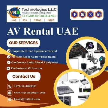 What Makes AV Rental UAE Useful for Business Meetings?