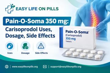 Pain-O-Soma 350 mg: Carisoprodol Uses, Dosage, Side Effects