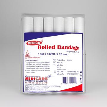 Cotton Roller Bandage Manufacturer & Global Exporter | Medical Bandage Supplier