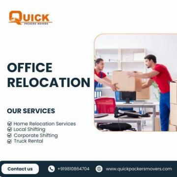 Fast & Secure Office Relocation – Quick Packers Movers
