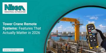 Tower crane remote supplier in Gujarat | nikkainc