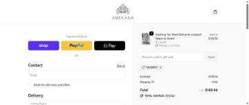 Amekana: 40% OFF All Orders + Free Shipping