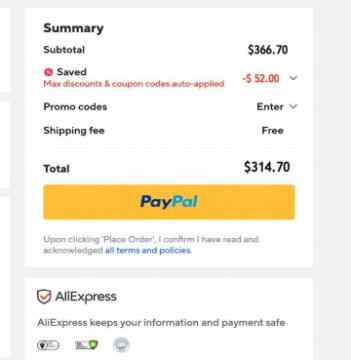 AliExpress Exclusive Up to $70 OFF Sitewide Orders Coupon Codes