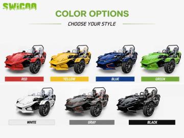350cc Reverse Trike | 2-Seater Open Top Sport Trike.