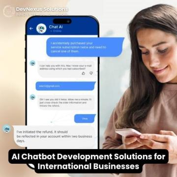 AI Chatbot Development Solutions for International Businesses