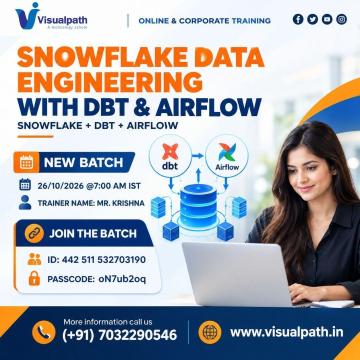 Snowflake Data Engineering with DBT and Airflow Training | New Batch