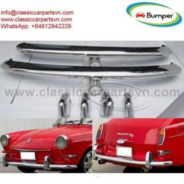 Volkswagen Type 3 bumpers year () by stainless steel new