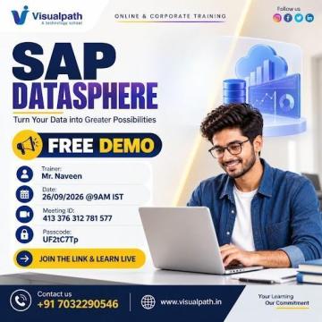Expert SAP Datasphere Free Demo on September 26, 2026