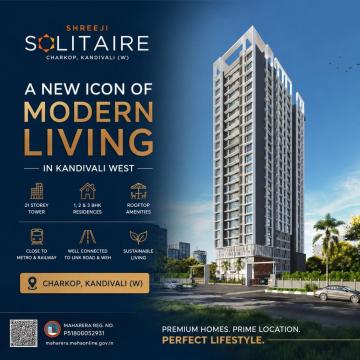 New Residential Project in Kandivali West – Shreeji Solitaire