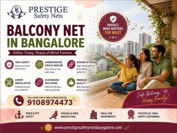 Professional Balcony Net Installation Bangalore
