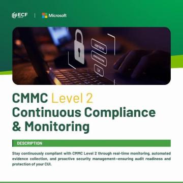 CMMC Level 2 Continuous Compliance & Monitoring for DoD Contractors