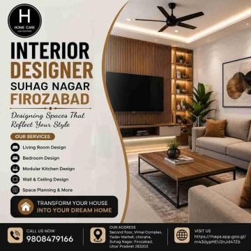 Residential Interior Designer Suhag Nagar Firozabad