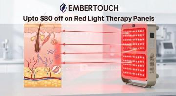 Glow Bright, Pay Less with Embertouch Red Light Therapy Panels