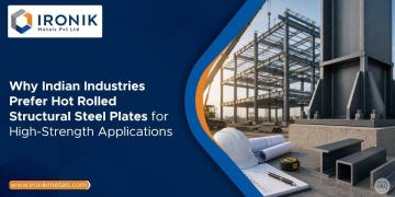 Hot rolled structural steel plates supplier in Gandhidham | ironikmetals