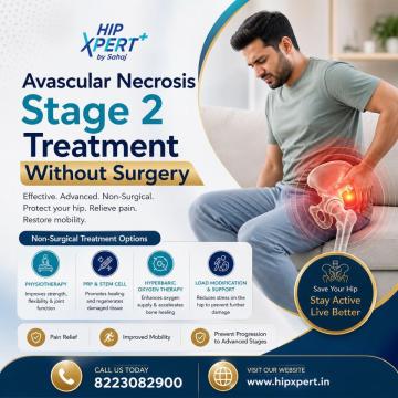 Avascular Necrosis Stage 2 Treatment Without Surgery - Hip Xpert