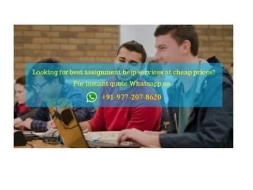 Acquire amazing online assignment help for the university assignments: