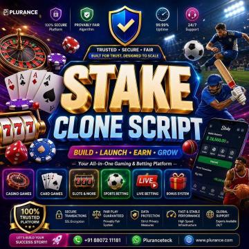 Bring Your Gaming Business Vision to Life with Stake Clone Script