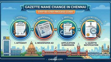 Apply Online for Gazette Name Change Process in Chennai