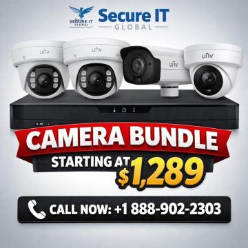Uniview Camera Bundle – Only $1289!