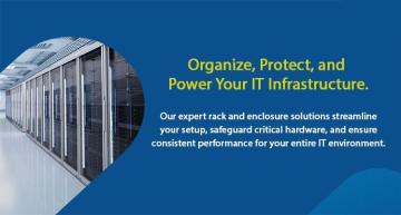 Dual Door Server Rack Supplier Partner Dealer Vertiv APC Eaton in India
