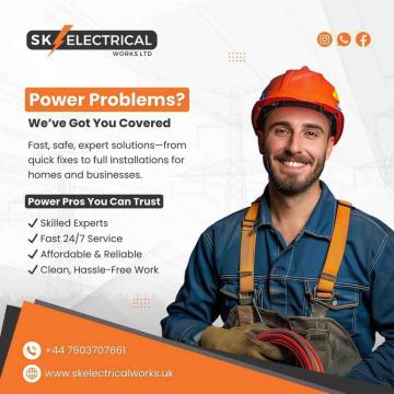 Professional Electrician in Epsom for Home & Commercial Work